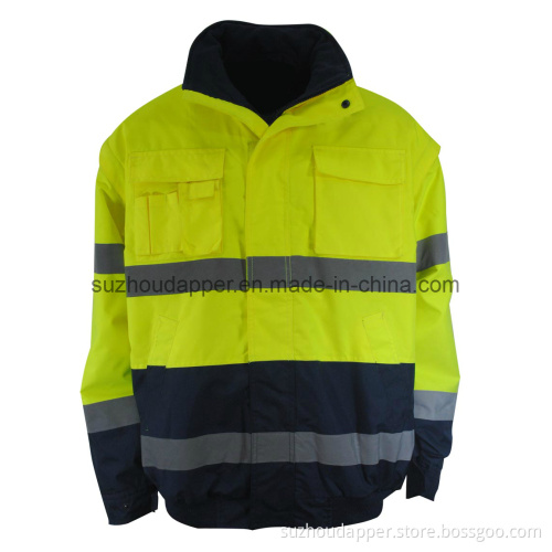 High Visibility Contrast Pilot Jacket